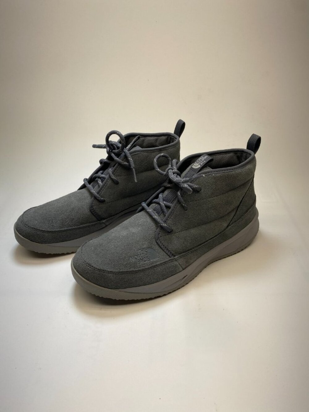 The North Face Mens NSE Chukka Suede Insulated Boots Off Mountain Grey Sz 14